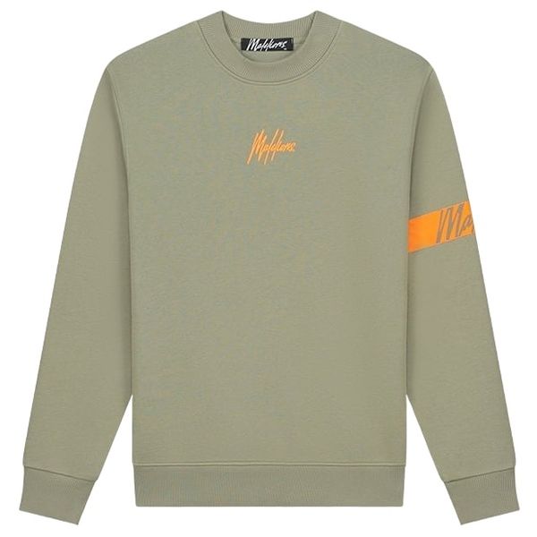 Malelions Captain Sweater 2.0 Licht Groen