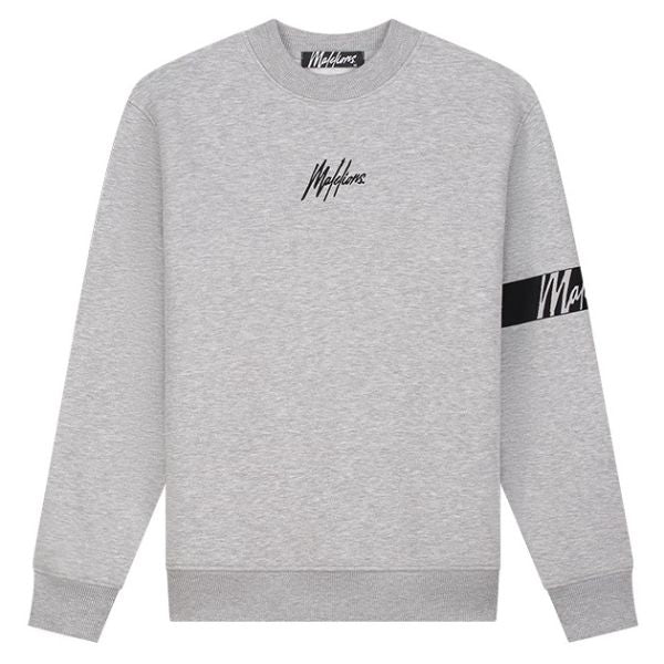 Malelions Captain Sweater 2.0 Grijs