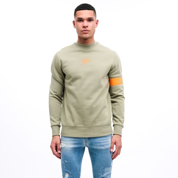 Malelions Captain Sweater 2.0 Licht Groen