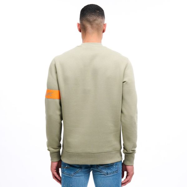Malelions Captain Sweater 2.0 Licht Groen