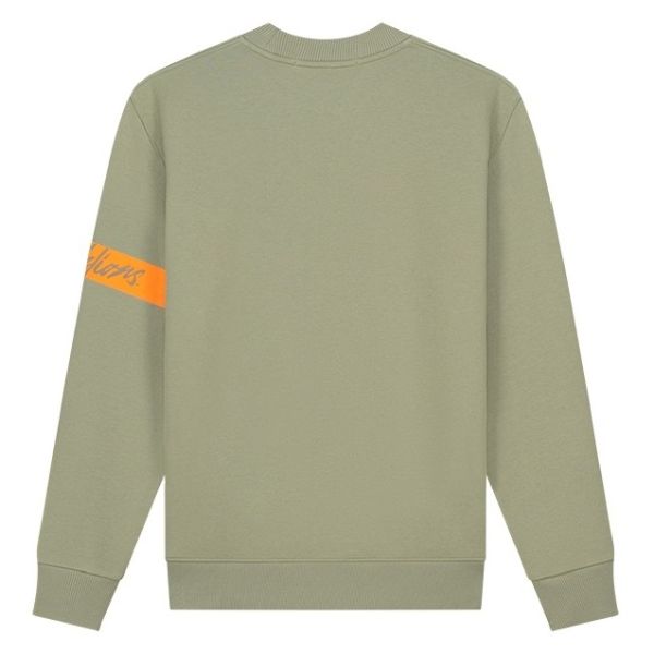 Malelions Captain Sweater 2.0 Licht Groen