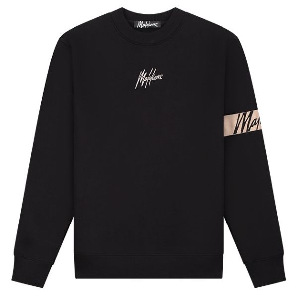 Malelions Captain Sweater 2.0 Zwart