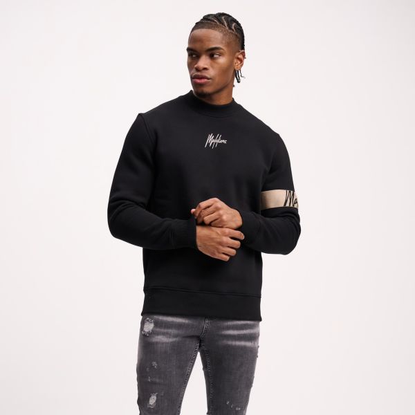 Malelions Captain Sweater 2.0 Zwart