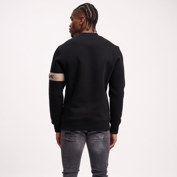 Malelions Captain Sweater 2.0 Zwart