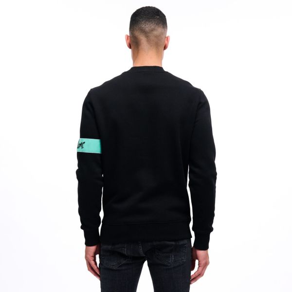 Malelions Captain Sweater 2.0 Zwart