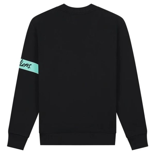 Malelions Captain Sweater 2.0 Zwart
