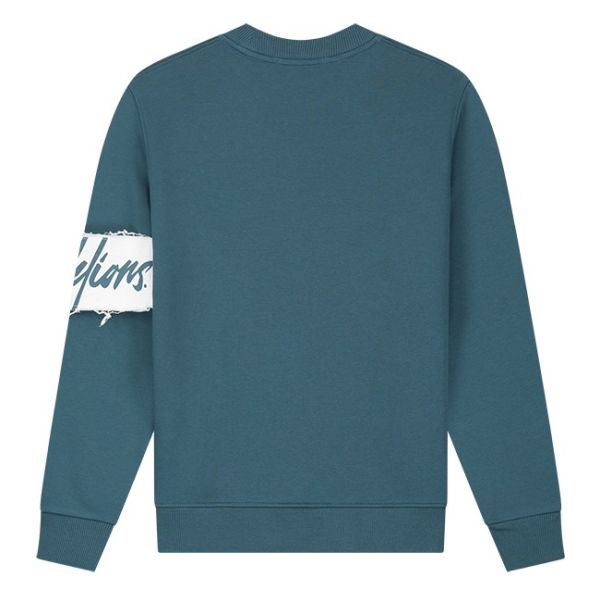 Malelions Captain Sweater Blauw