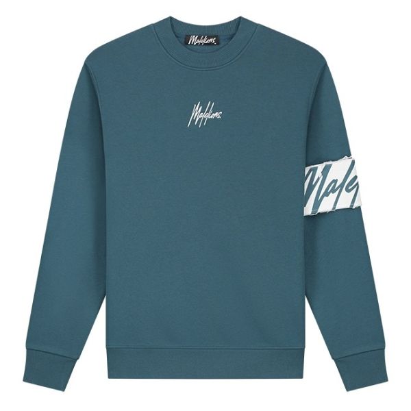 Malelions Captain Sweater Blauw