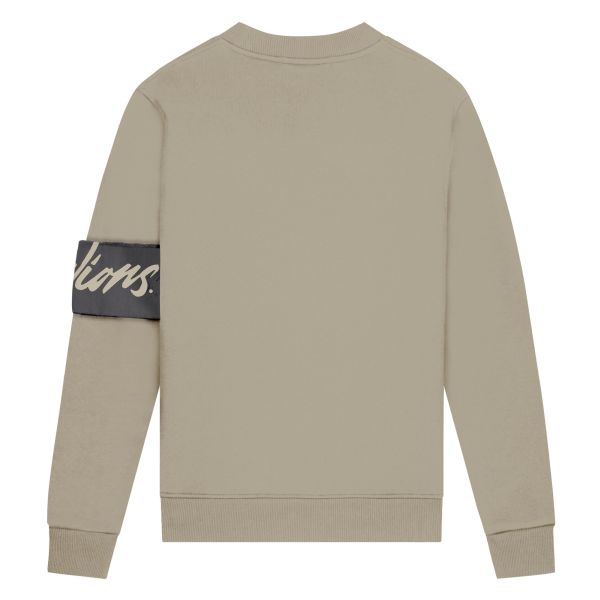 Malelions Captain Sweater Grijs