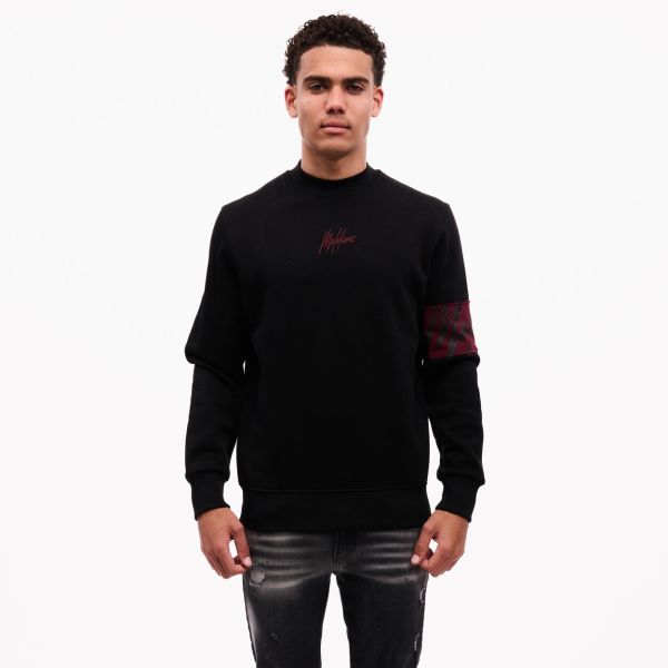 Malelions Captain Sweater Zwart