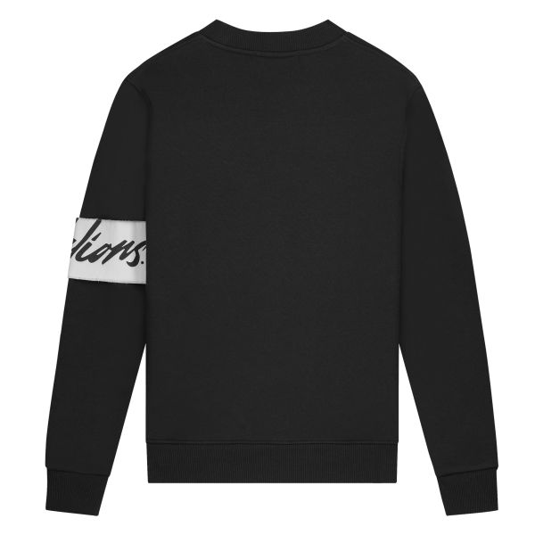 Malelions Captain Sweater Zwart