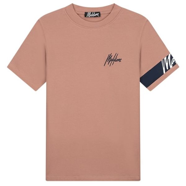 Malelions Captain T-shirt Light Mauve