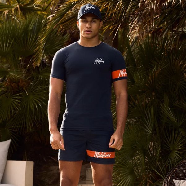 Malelions Captain T-shirt Navy