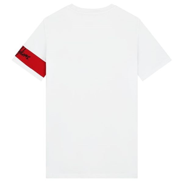 Malelions Captain T-shirt Wit