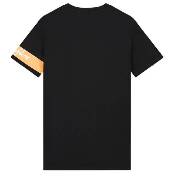 Malelions Captain T-shirt Zwart/Oranje
