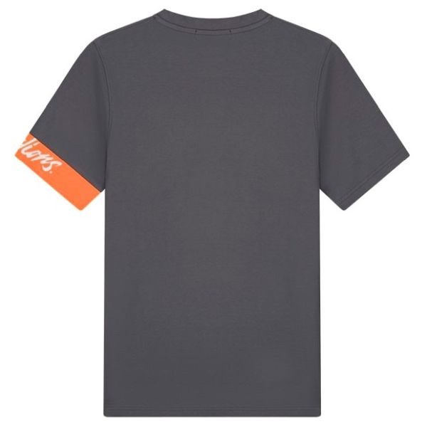 Malelions Captain T-shirt 2.0 Antraciet