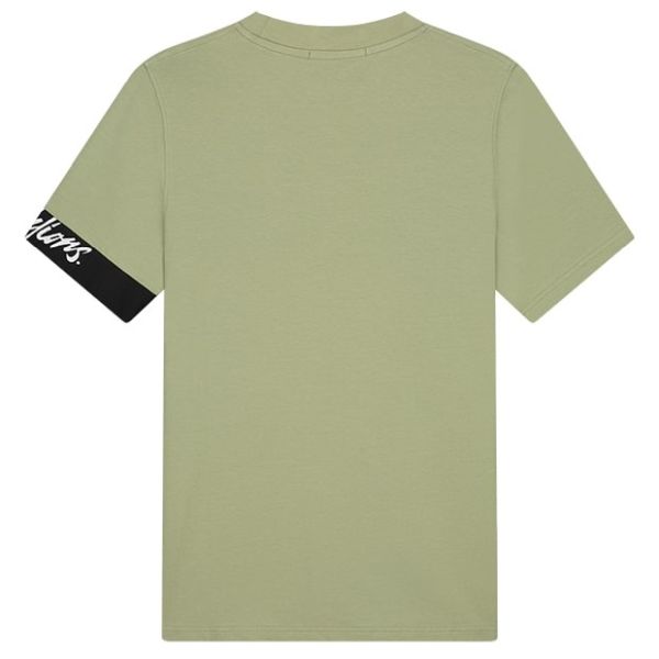 Malelions Captain T-shirt 2.0 Licht Groen