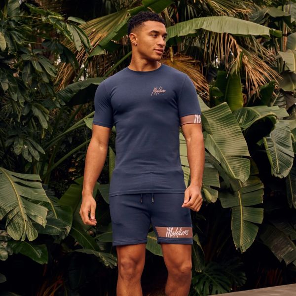 Malelions Captain T-shirt 2.0 Navy