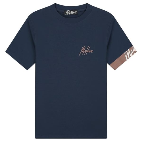 Malelions Captain T-shirt 2.0 Navy