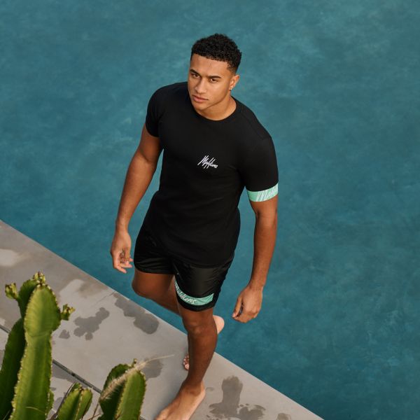 Malelions Captain T-shirt 2.0 Zwart