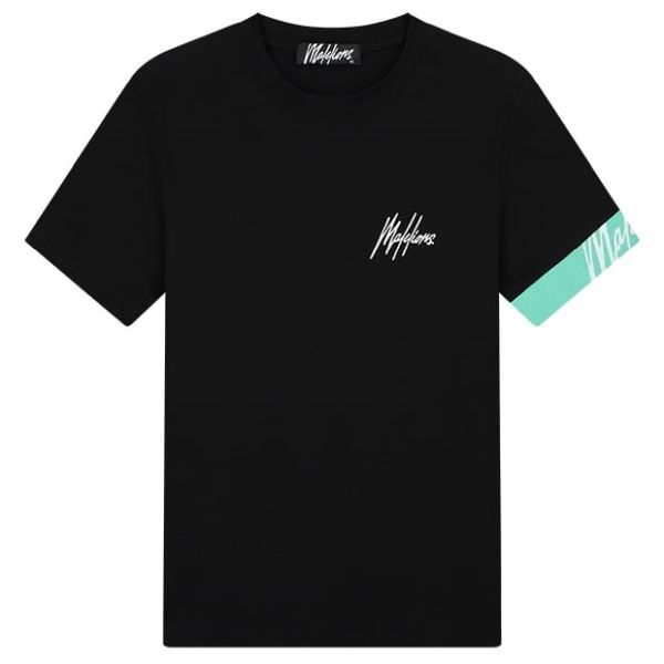 Malelions Captain T-shirt 2.0 Zwart