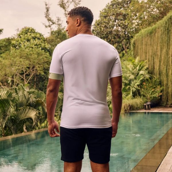 Malelions Captain T-shirt 2.0 Wit