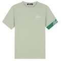 Malelions Captain T-shirt 2.0 Licht Groen