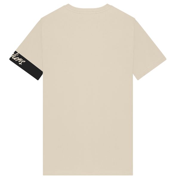malelions captain t-shirt 2.0 beige