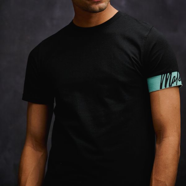 Malelions Captain T-shirt 2.0 Zwart