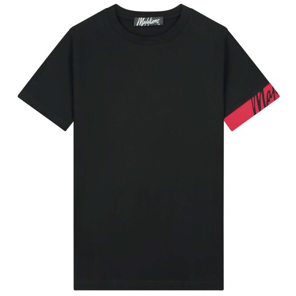 Malelions Captain 2.0 T-shirt Zwart/Rood