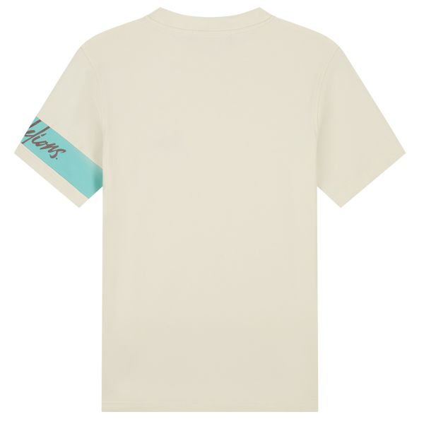 Malelions Captain T-shirt Beige