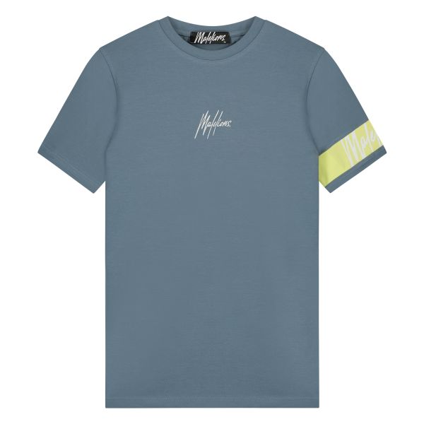 Malelions Captain T-shirt Blauw