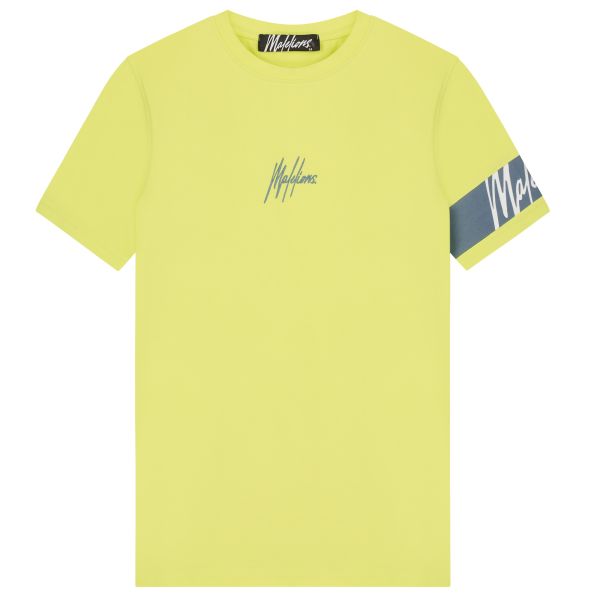 Malelions Captain T-shirt Licht Groen