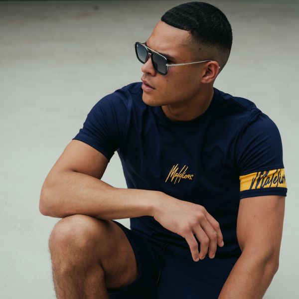 Malelions Captain T-shirt Navy