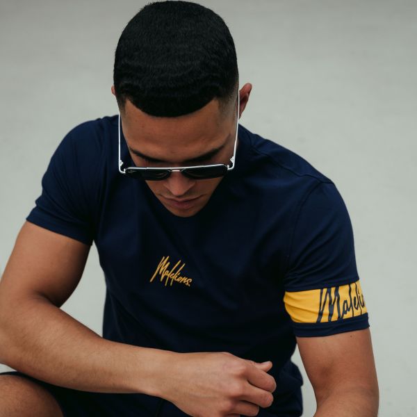 Malelions Captain T-shirt Navy
