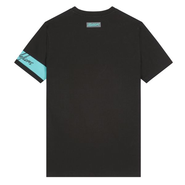 Malelions Captain T-shirt Zwart