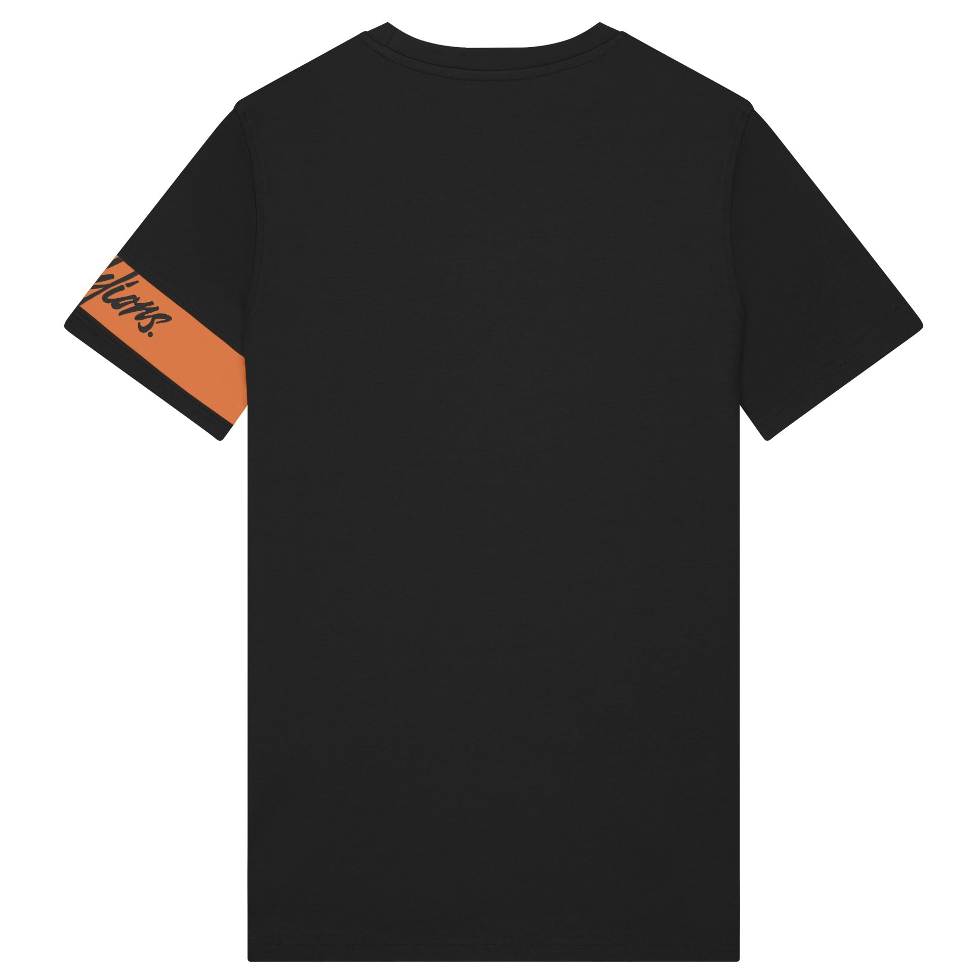 malelions captain t-shirt zwart-oranje