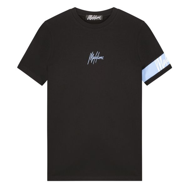 Malelions Captain T-shirt Zwart