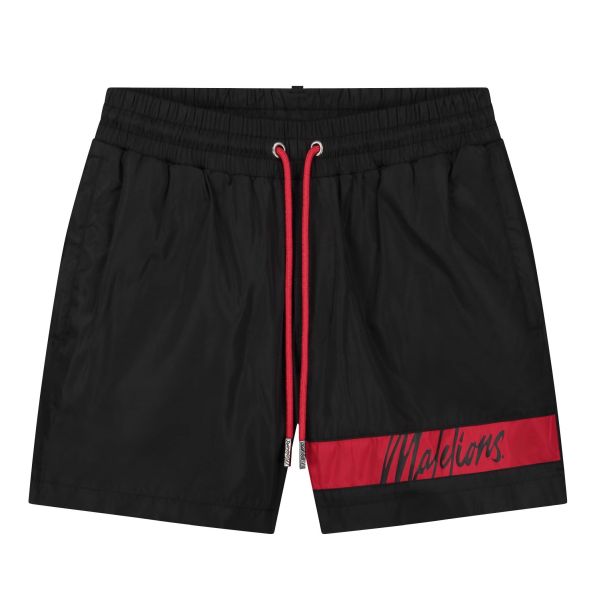 Malelions Captain Zwembroek Zwart/Rood