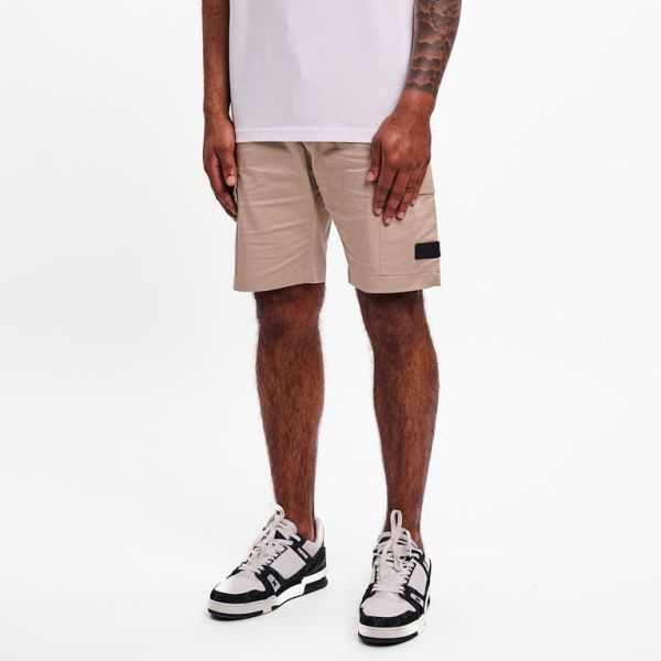 Malelions Cargo Korte Broek Beige