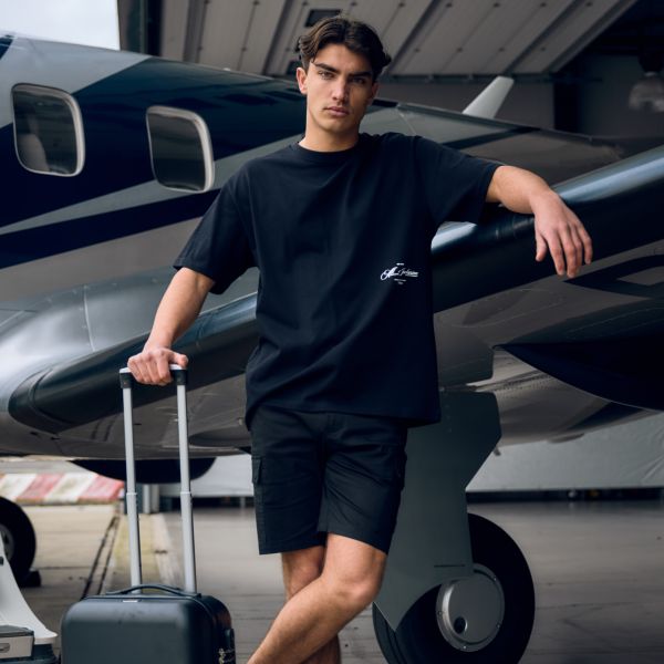 Malelions Cargo Korte Broek Zwart