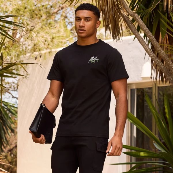 Malelions Luxury Resort T-shirt Zwart