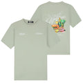 Malelions Champagne T-shirt Licht Groen
