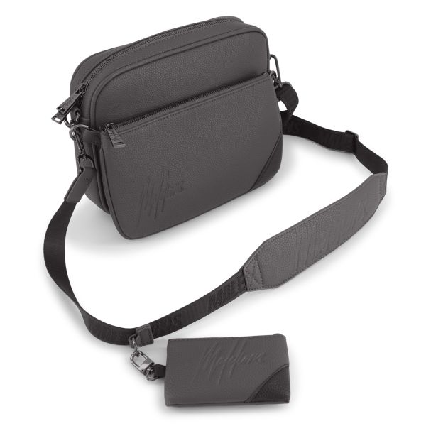 malelions clever messenger bag antraciet