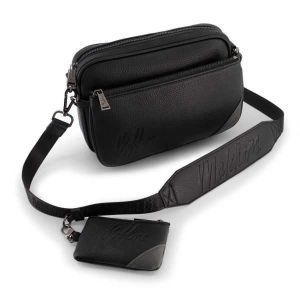 malelions clever messenger bag zwart
