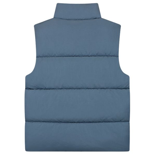 Malelions Crinkle Padded Bodywarmer Blauw