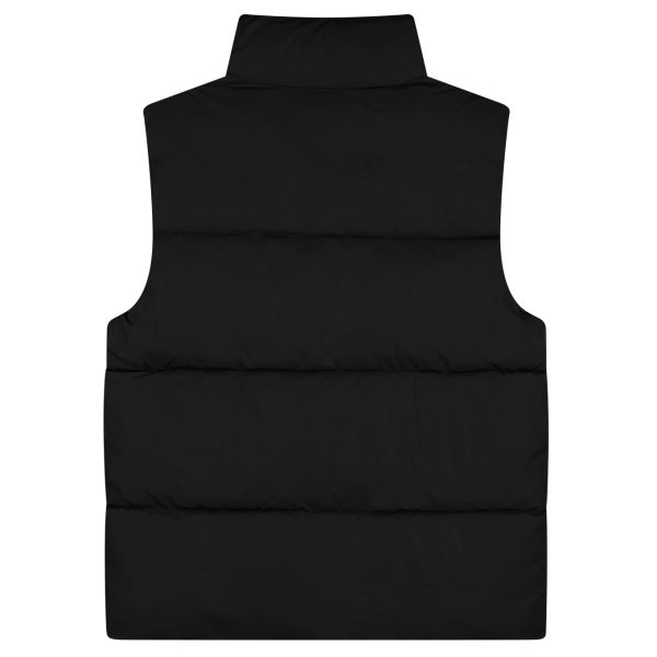 Malelions Crinkle Padded Bodywarmer Zwart