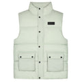Malelions Crinkle Padded Bodywarmer Grijs