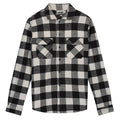 Malelions Dean Flannel Overshirt Zwart