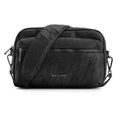 Malelions Debossed Messenger Bag Zwart